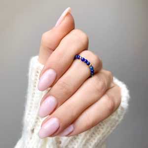 Pierścionek lapis lazuli 2