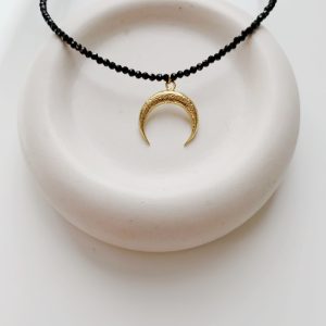 Choker Black Moon (złoto/srebro)