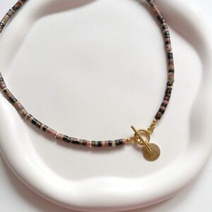 Choker z rodonitu