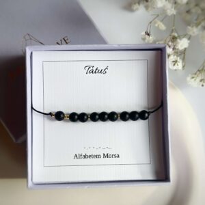 Bransoletka dla Taty – Alfabet Morse’a